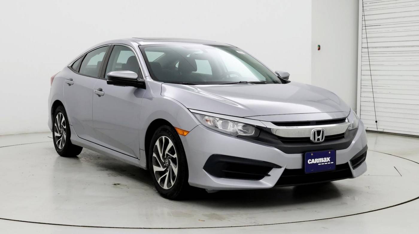 2018 Honda Civic EX — Sedan — 91,445 mi — Waterbury, CT