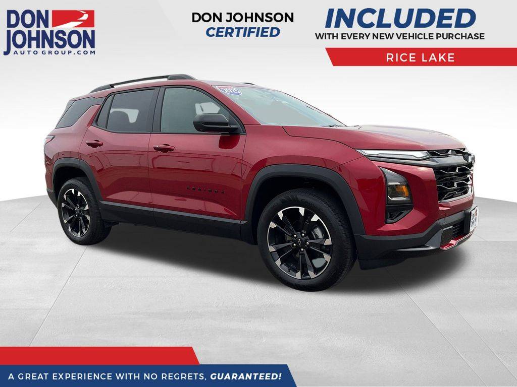 2025 Chevrolet Equinox RS — SUV — 1,582 mi — Rice Lake, WI