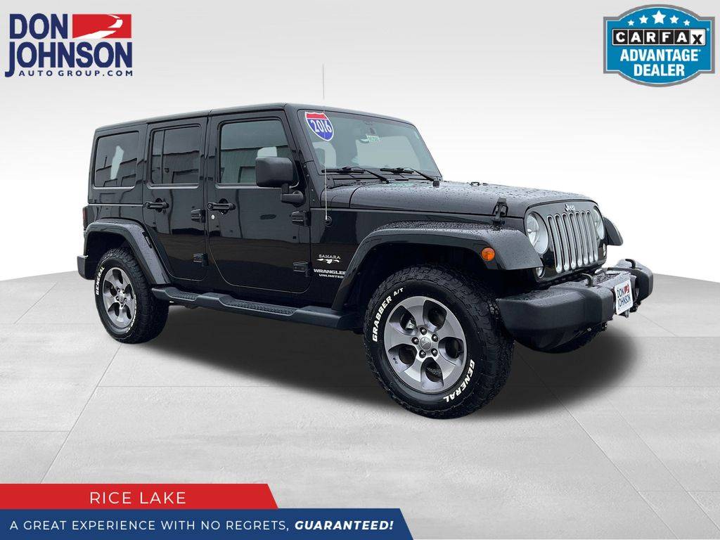 2016 Jeep Wrangler Sahara — SUV — 136,891 mi — Rice Lake, WI