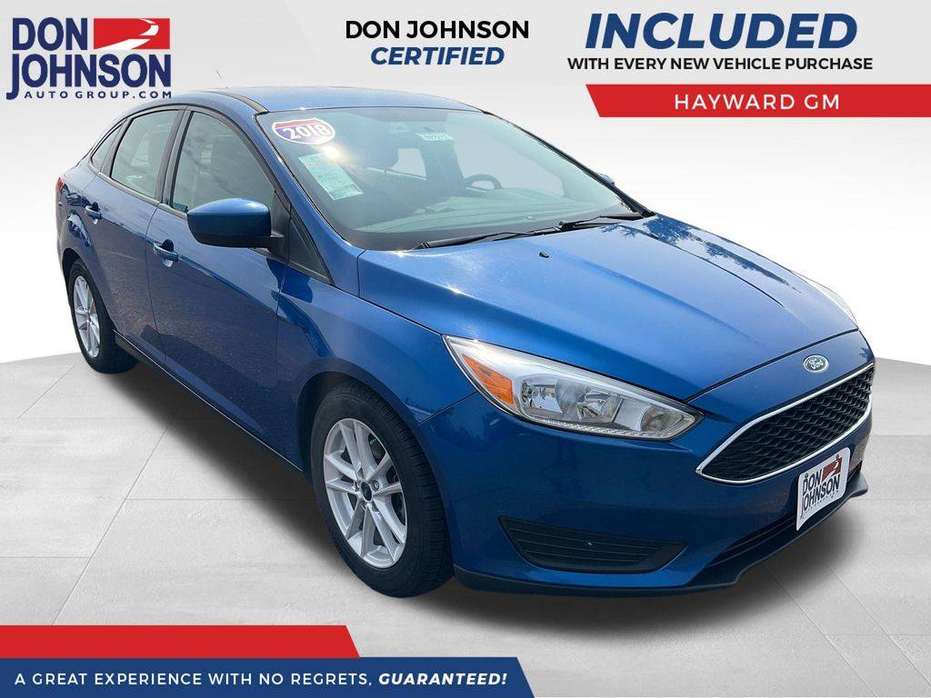 2018 Ford Focus SE — Sedan — 77,435 mi — Hayward, WI