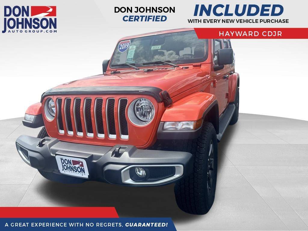 2019 Jeep Wrangler Sahara — SUV — 54,748 mi — Hayward, WI