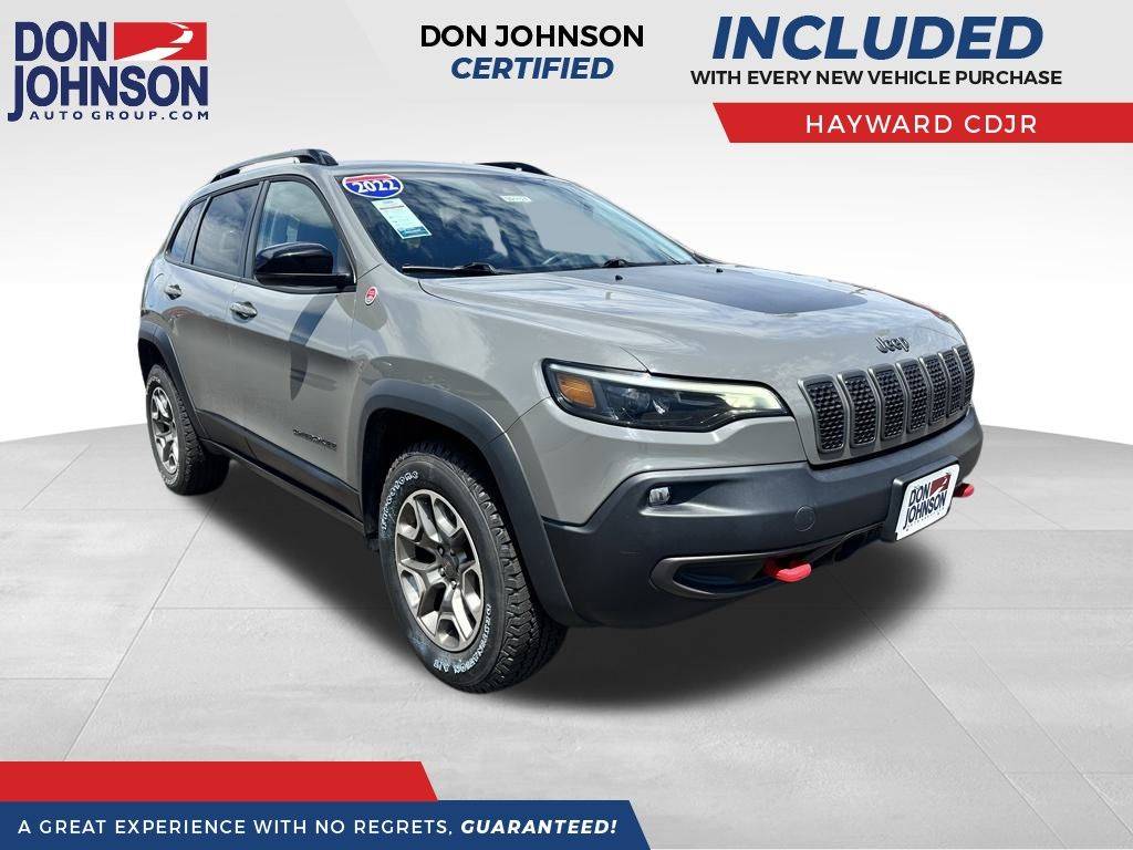 2022 Jeep Cherokee Trailhawk — SUV — 56,707 mi — Hayward, WI