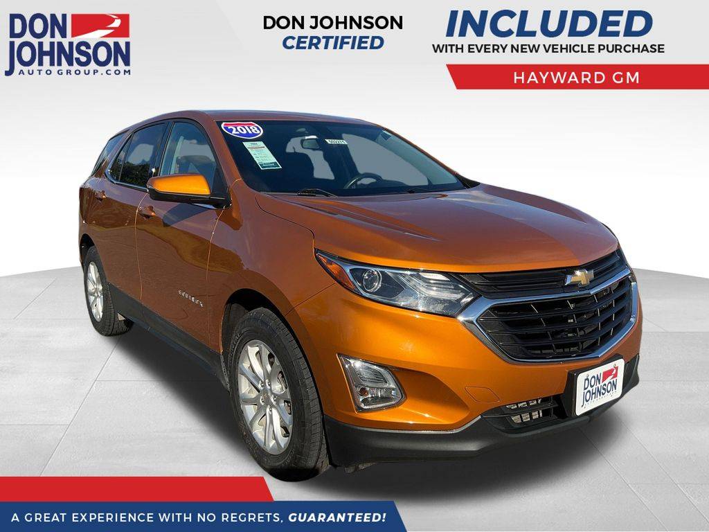 2018 Chevrolet Equinox LT — SUV — 62,050 mi — Hayward, WI