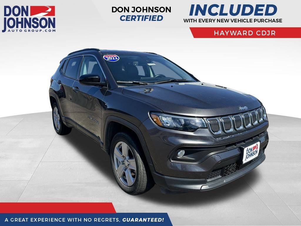 2022 Jeep Compass Latitude — SUV — 62,736 mi — Hayward, WI