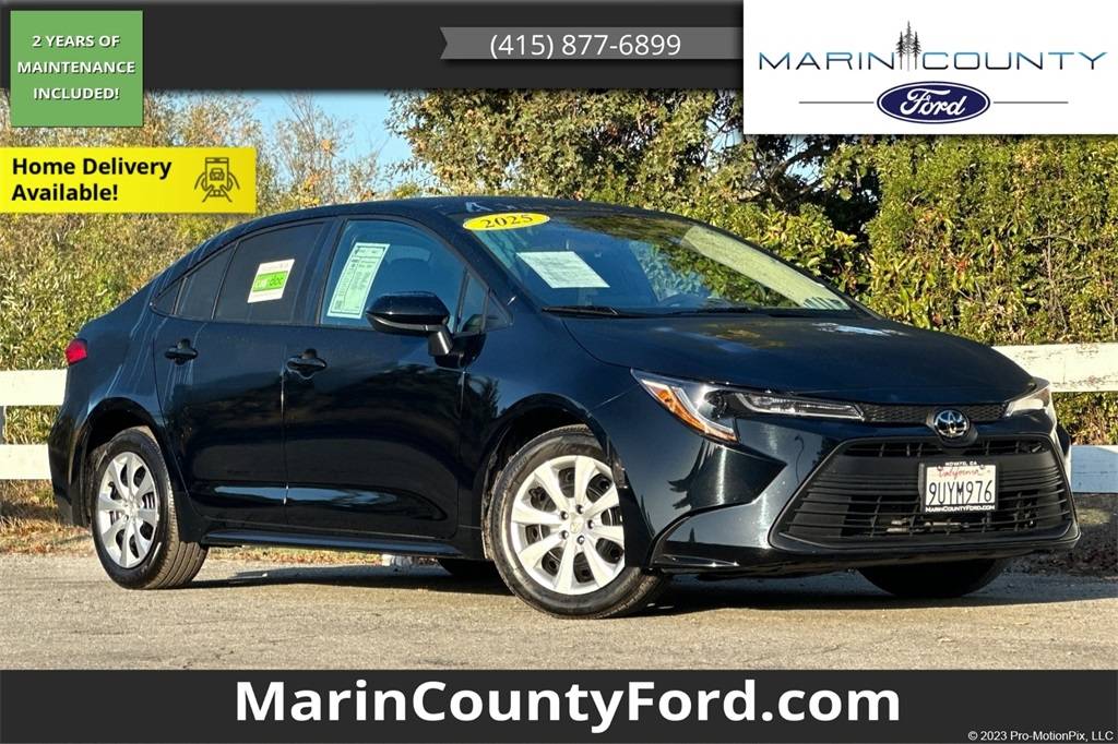 2025 Toyota Corolla LE — Sedan — 7,953 mi — Novato, CA