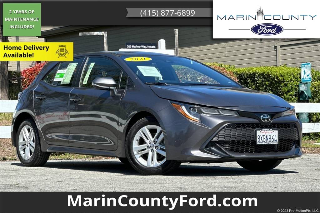 2021 Toyota Corolla Hatchback SE — Hatchback — 71,720 mi — Novato, CA