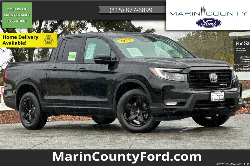 2023 Honda Ridgeline Black Edition — Pickup Truck — 46,675 mi — Novato, CA