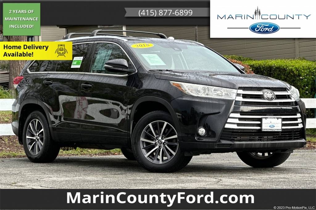 2018 Toyota Highlander SE V6 — SUV — 88,901 mi — Novato, CA