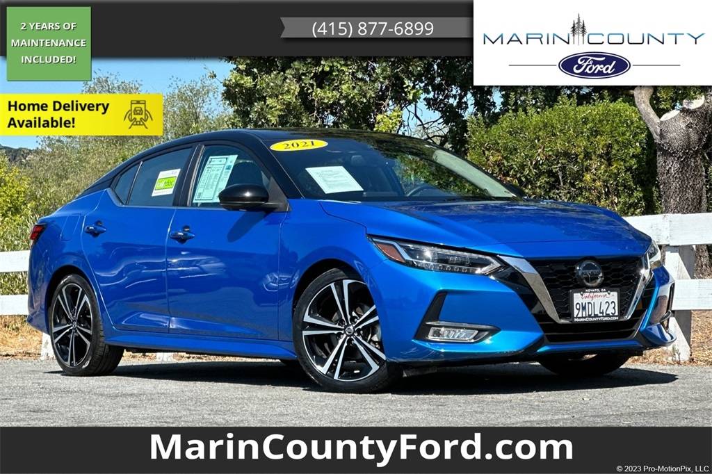 2021 Nissan Sentra SR — Sedan — 55,284 mi — Novato, CA