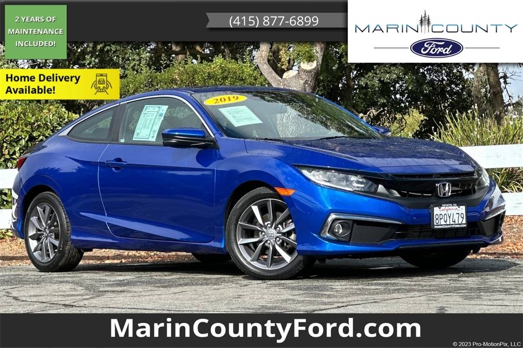 2019 Honda Civic EX — Coupe — 38,067 mi — Novato, CA