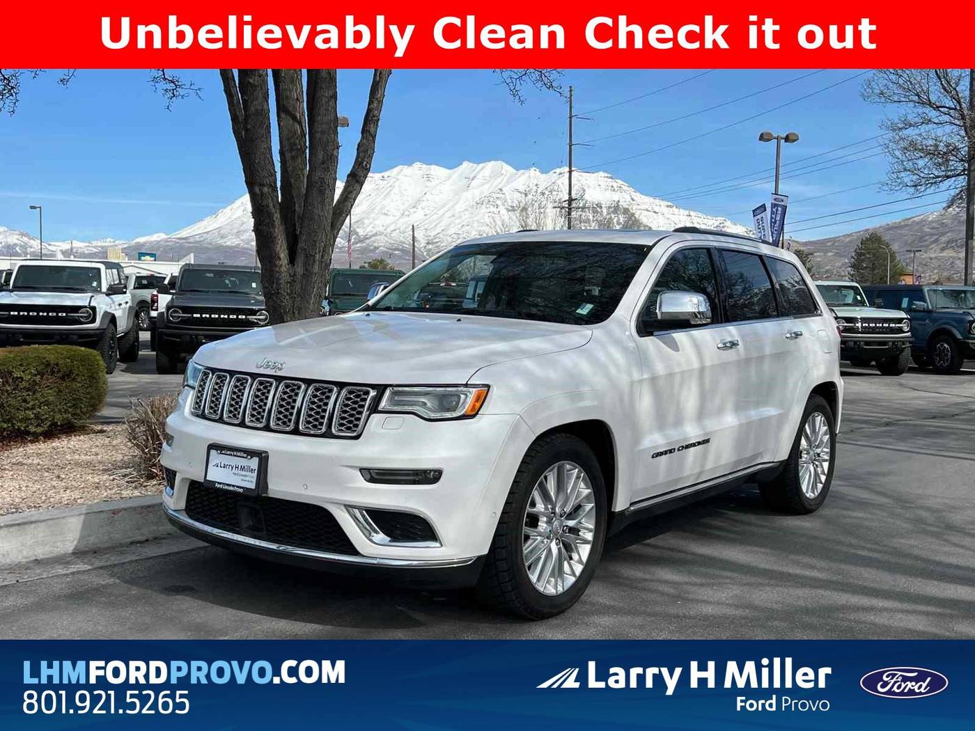 2017 Jeep Grand Cherokee Summit — SUV — 73,501 mi — Provo, UT