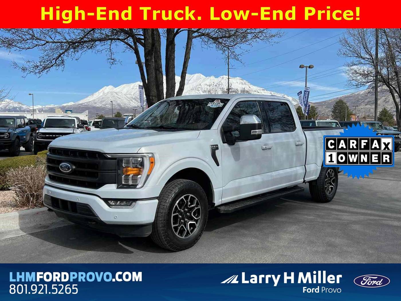 2021 Ford F-150 Lariat — Pickup Truck — 105,333 mi — Provo, UT