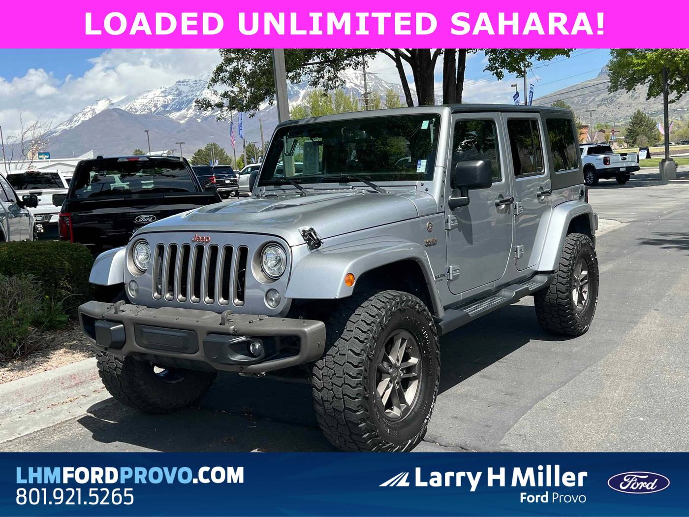 2017 Jeep Wrangler 75th Anniversary — SUV — 93,367 mi — Provo, UT