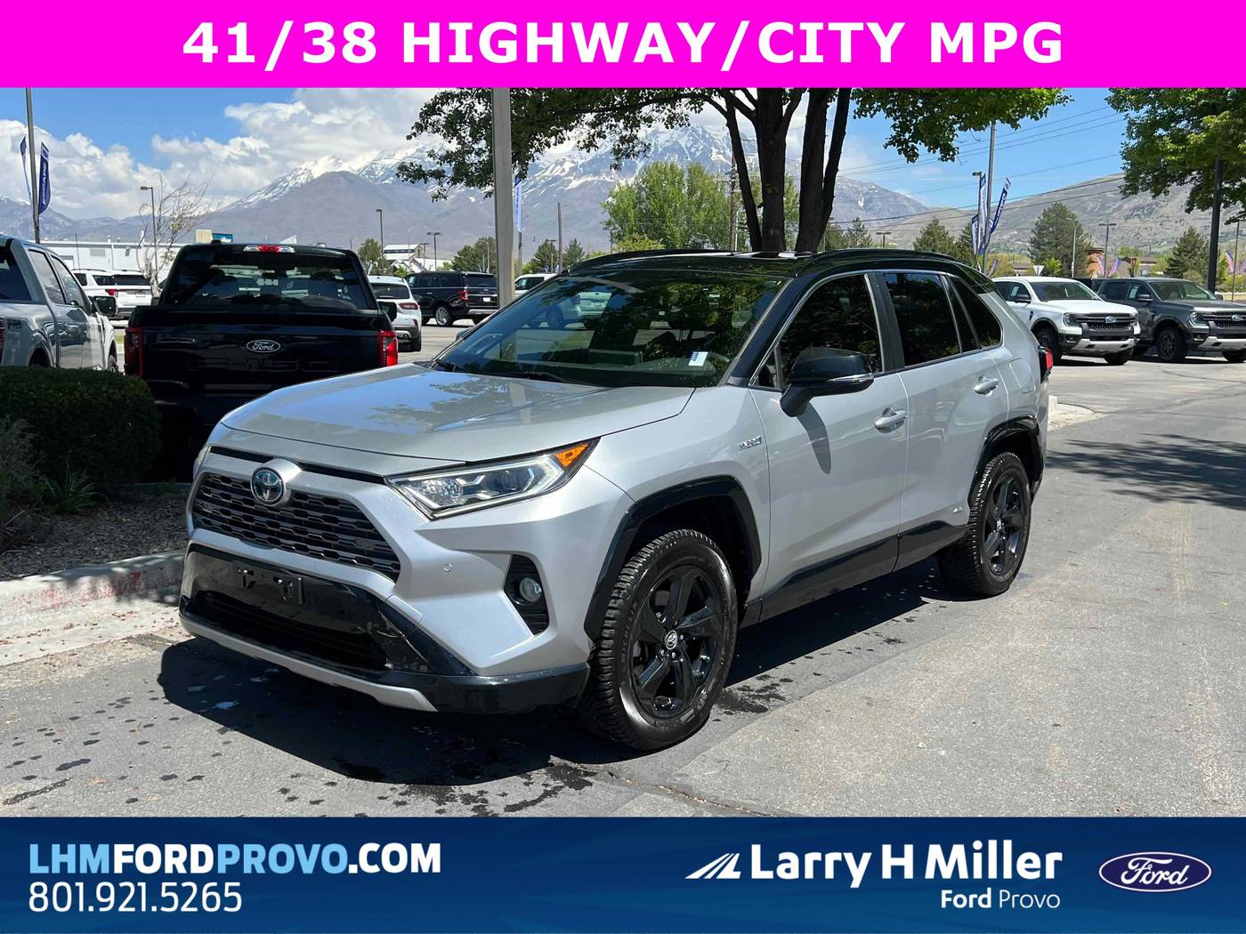 2019 Toyota RAV4 Hybrid XSE — SUV — 62,338 mi — Provo, UT