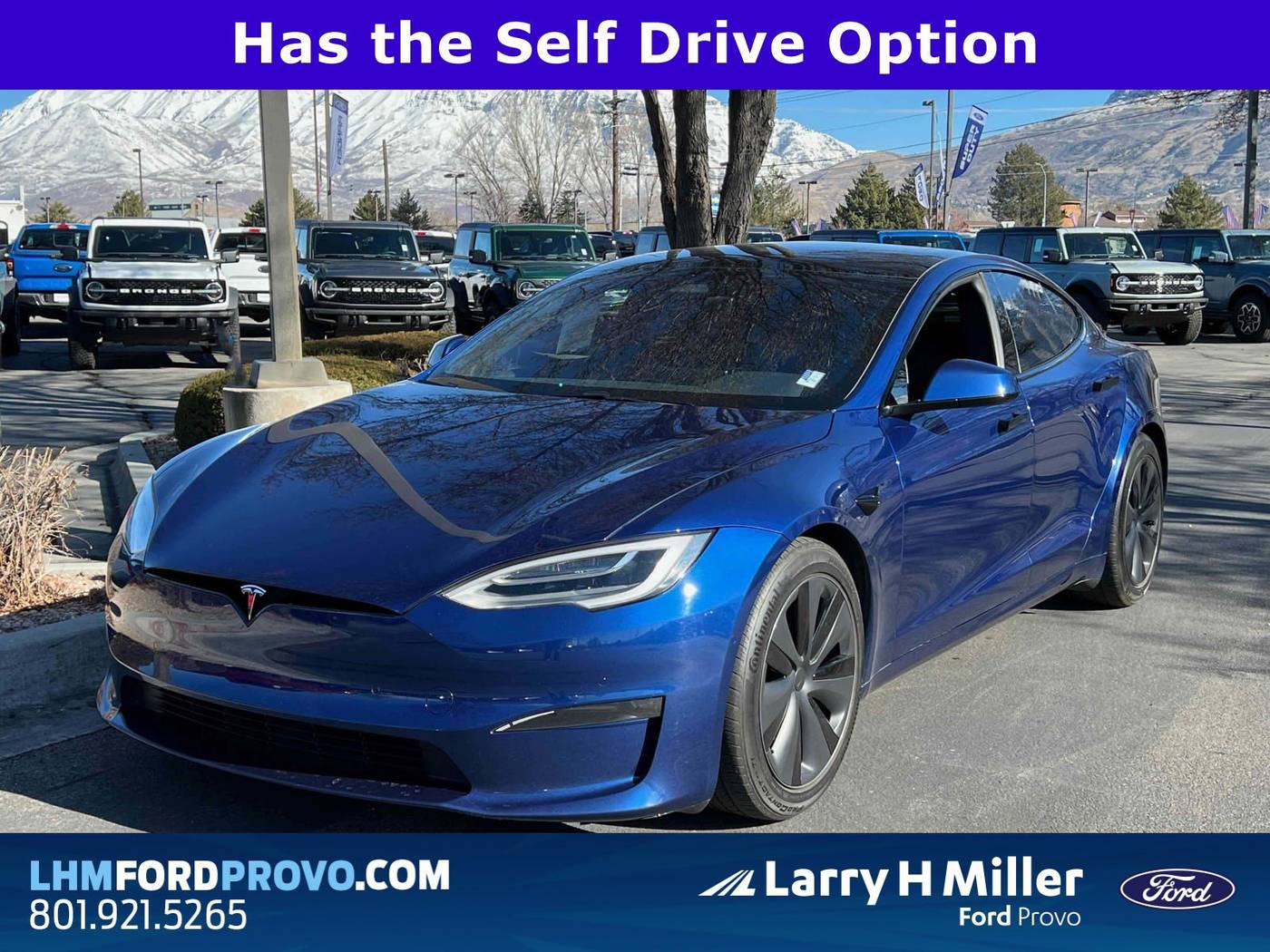 2021 Tesla Model S Long Range — Hatchback — 23,483 mi — Provo, UT