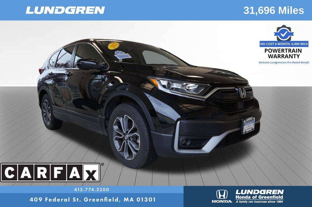 2021 Honda CR-V EX-L — SUV — 31,696 mi — Greenfield, MA