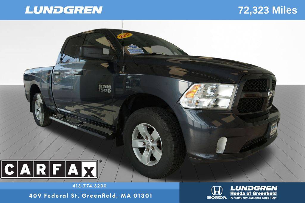 2017 Ram 1500 Express — Pickup Truck — 72,323 mi — Greenfield, MA