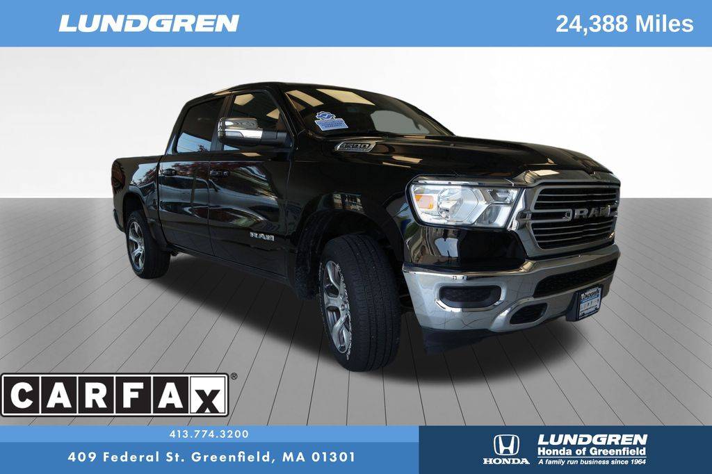 2024 Ram 1500 Laramie — Pickup Truck — 24,388 mi — Greenfield, MA