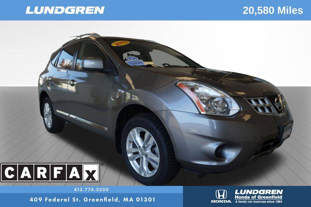 2013 Nissan Rogue SV — SUV — 20,704 mi — Greenfield, MA