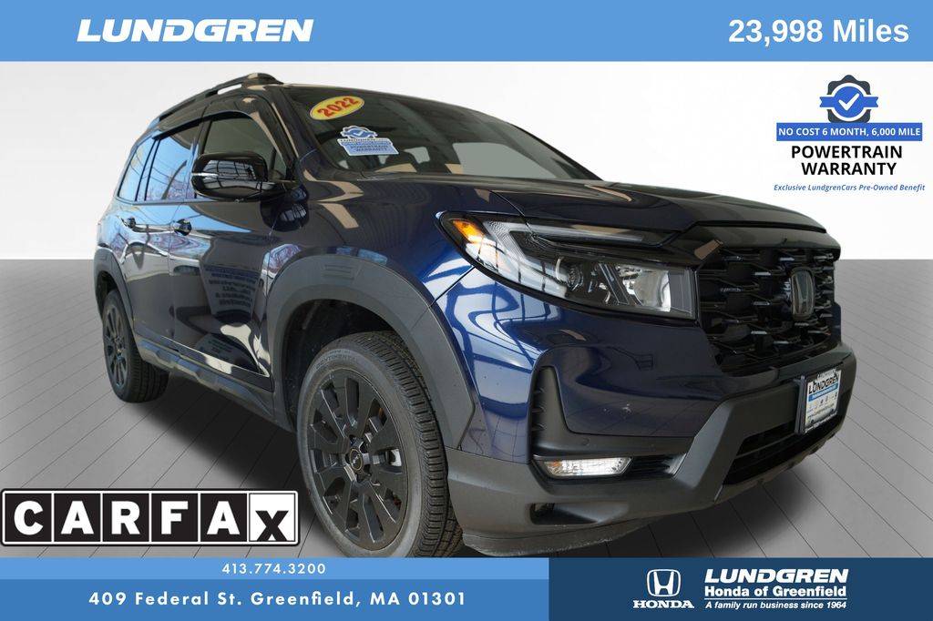 2022 Honda Passport Elite — SUV — 23,998 mi — Greenfield, MA