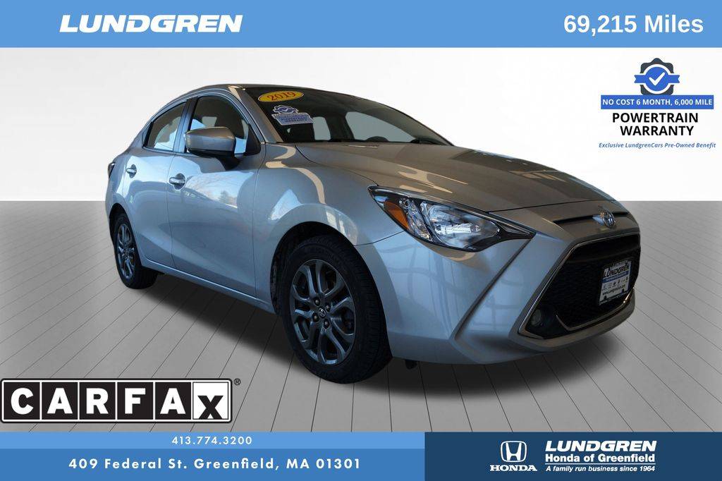 2019 Toyota Yaris L — Sedan — 69,215 mi — Greenfield, MA