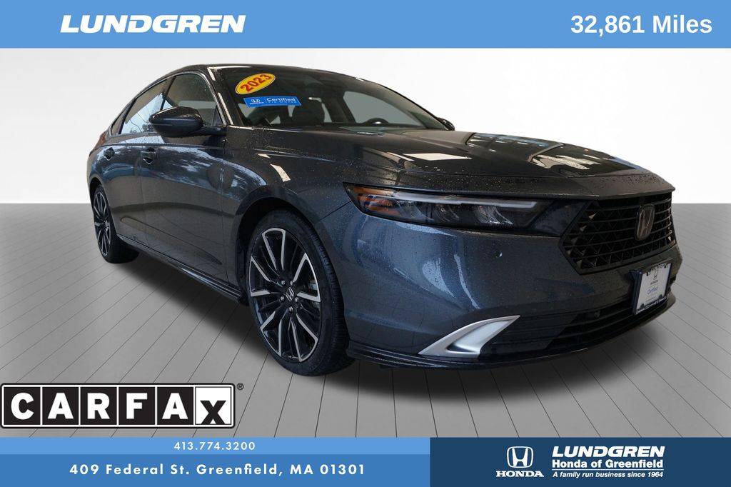 2023 Honda Accord Hybrid Touring — Sedan — 32,861 mi — Greenfield, MA