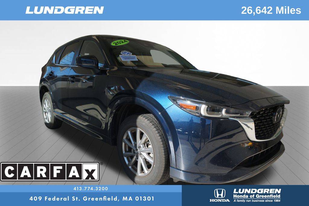 2024 Mazda CX-5 2.5 S Select — SUV — 26,642 mi — Greenfield, MA