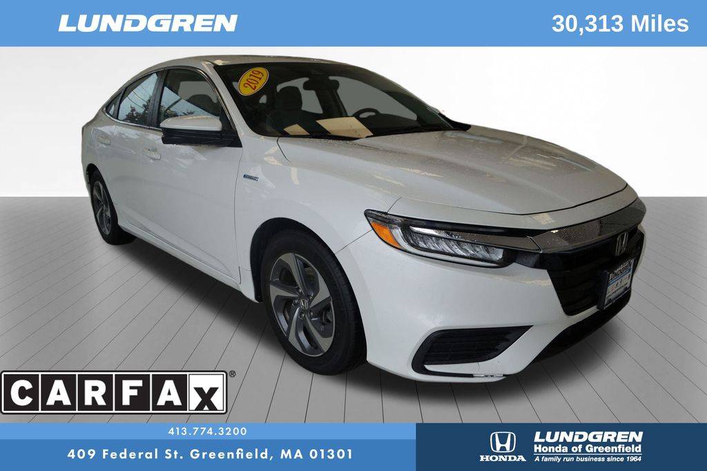2019 Honda Insight EX — Sedan — 49,413 mi — Greenfield, MA