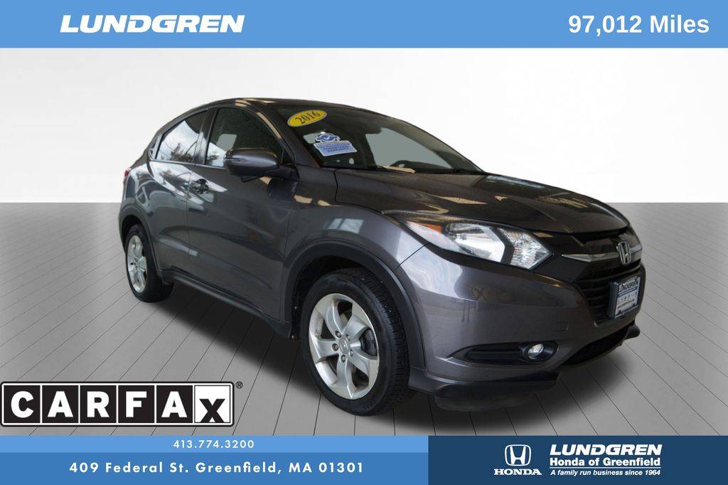 2016 Honda HR-V EX — SUV — 96,724 mi — Greenfield, MA
