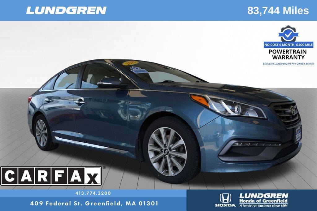 2017 Hyundai Sonata Limited — Sedan — 83,602 mi — Greenfield, MA