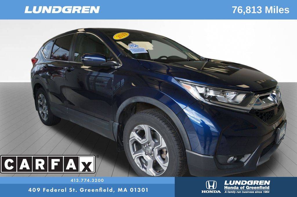 2019 Honda CR-V EX-L — SUV — 76,813 mi — Greenfield, MA