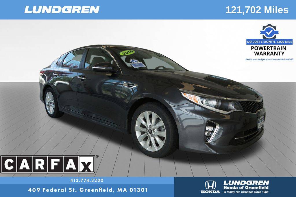 2018 Kia Optima S — Sedan — 121,695 mi — Greenfield, MA