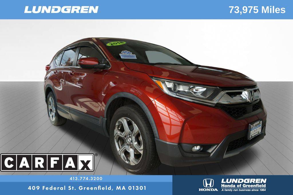 2018 Honda CR-V EX — SUV — 73,964 mi — Greenfield, MA