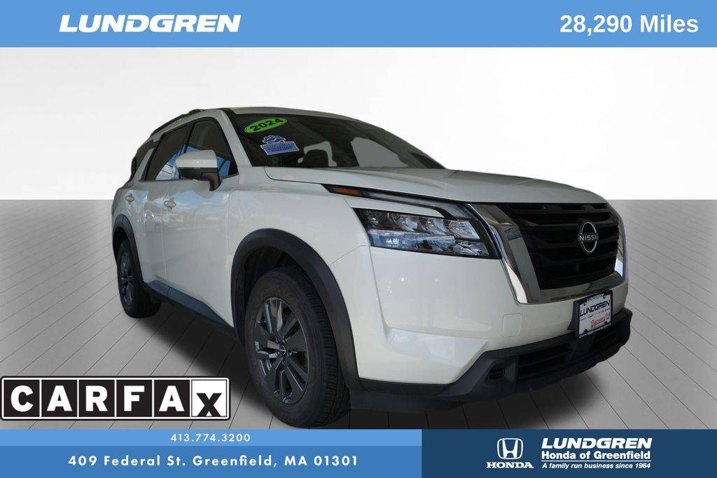 2024 Nissan Pathfinder SV — SUV — 24,643 mi — Greenfield, MA
