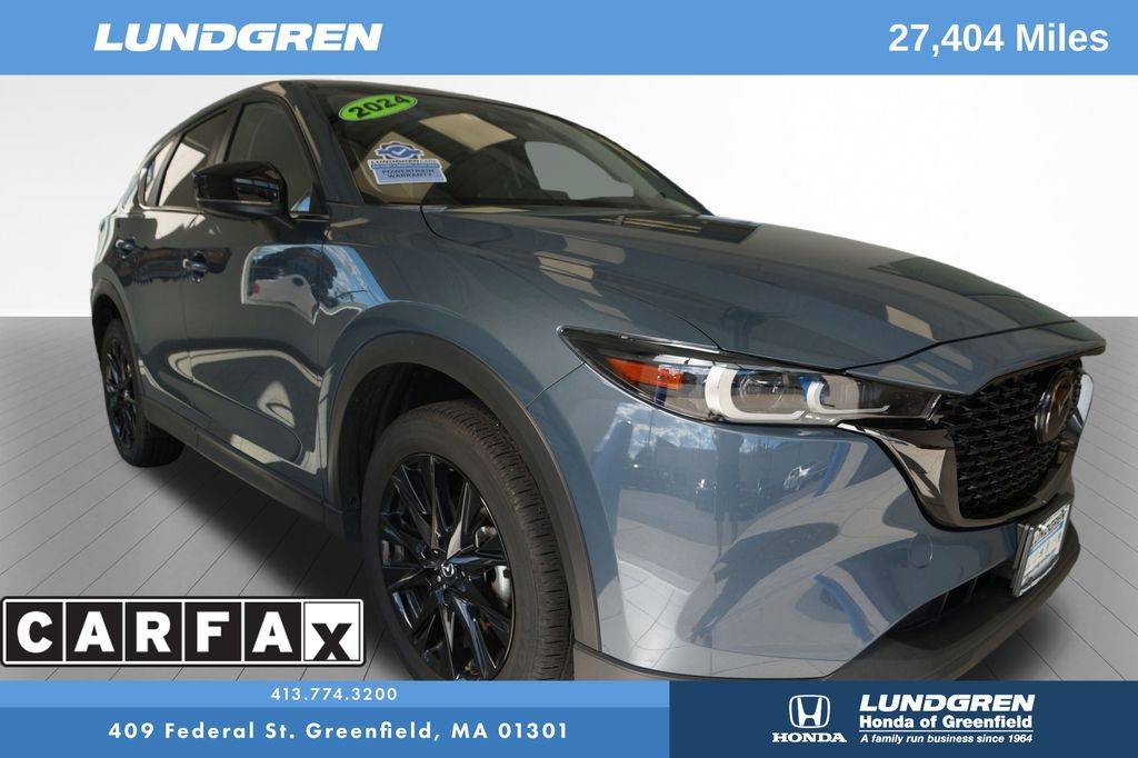 2024 Mazda CX-5 2.5 S Carbon Edition — SUV — 27,402 mi — Greenfield, MA
