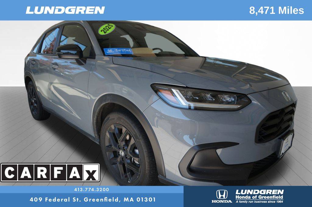 2025 Honda HR-V Sport — SUV — 8,471 mi — Greenfield, MA