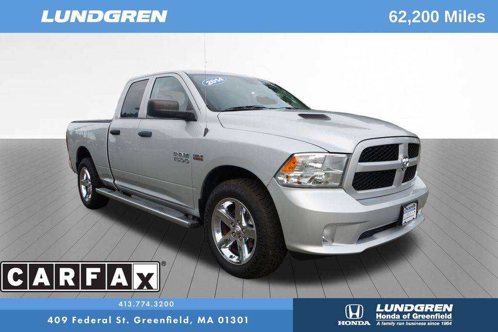 2014 Ram 1500 Express — Pickup Truck — 62,200 mi — Greenfield, MA