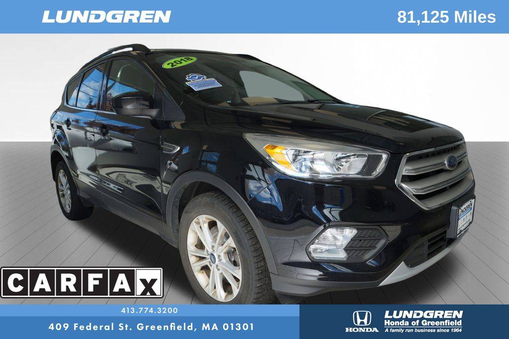 2018 Ford Escape SE — SUV — 81,125 mi — Greenfield, MA