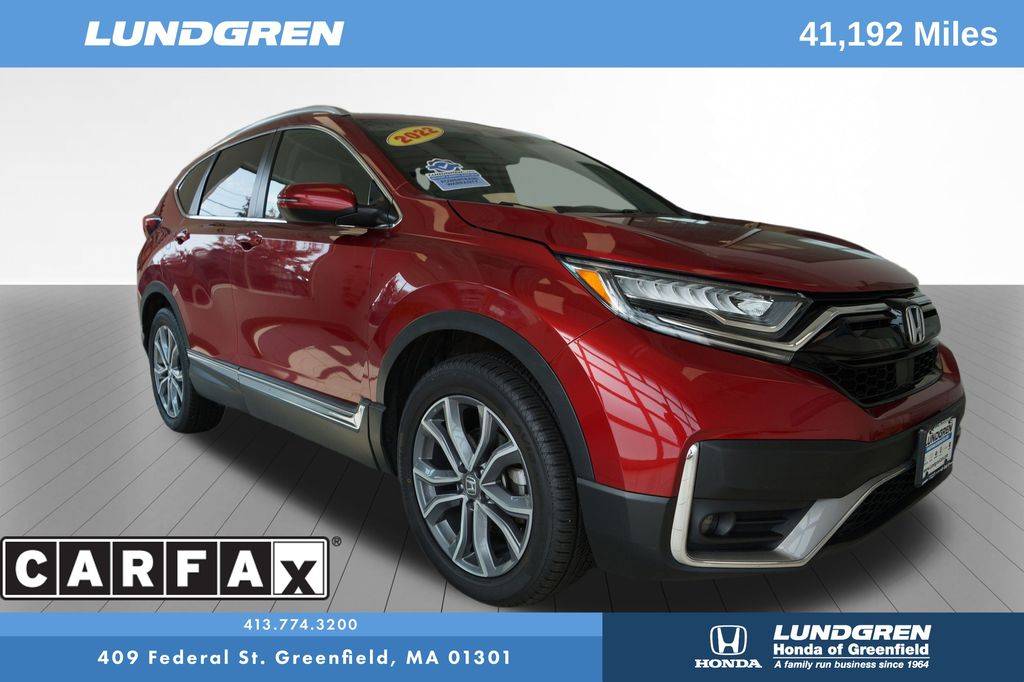 2022 Honda CR-V Touring — SUV — 41,192 mi — Greenfield, MA
