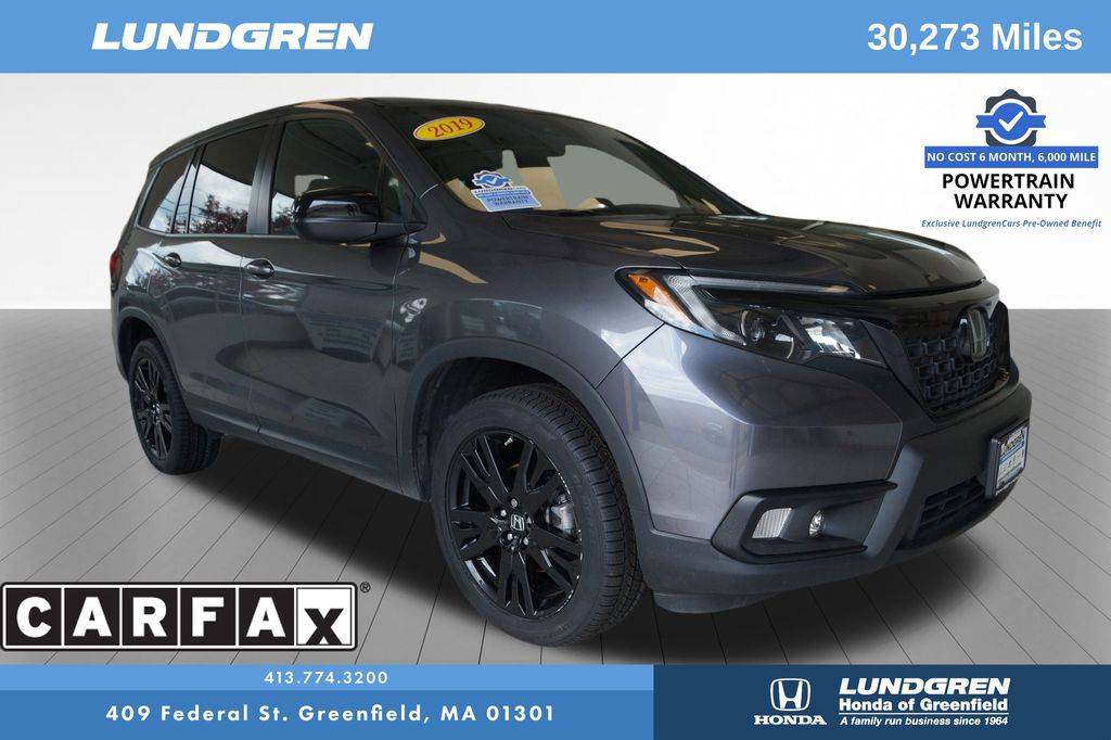 2019 Honda Passport Sport — SUV — 30,039 mi — Greenfield, MA