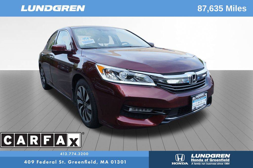 2017 Honda Accord Hybrid — Sedan — 87,449 mi — Greenfield, MA