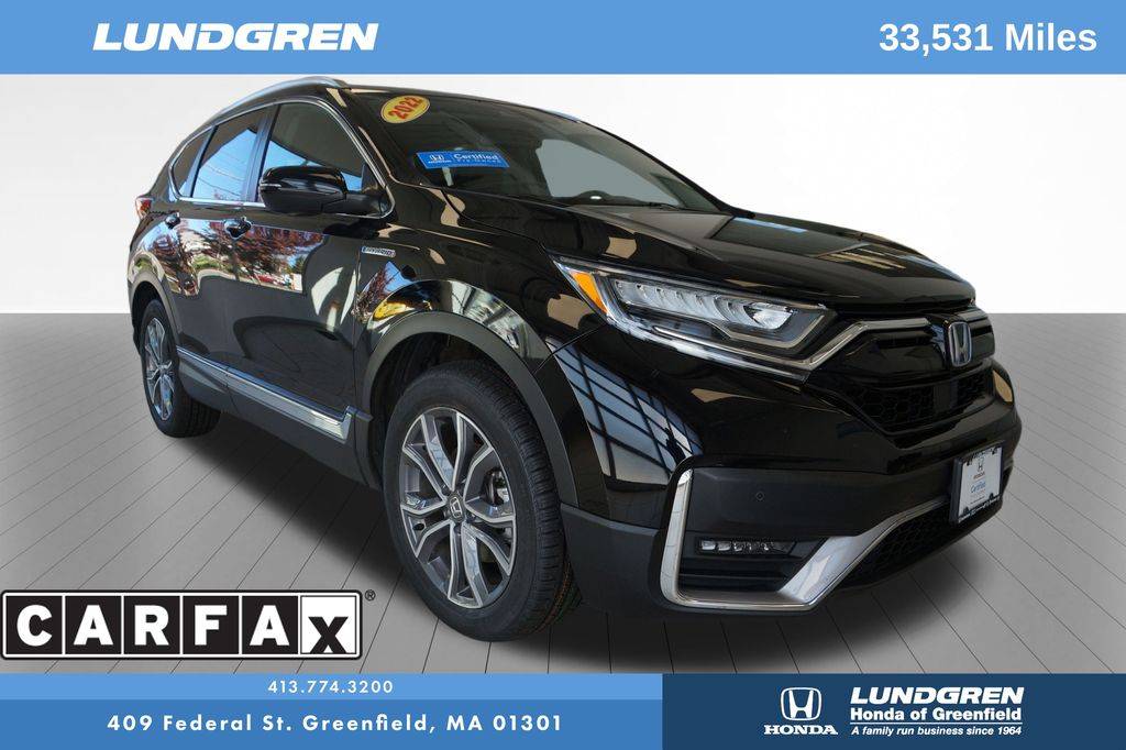 2022 Honda CR-V Hybrid Touring — SUV — 33,531 mi — Greenfield, MA