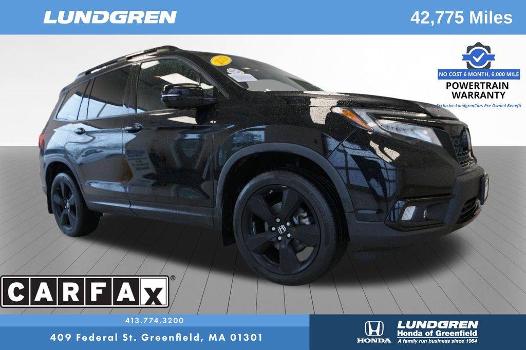 2019 Honda Passport Elite — SUV — 42,775 mi — Greenfield, MA
