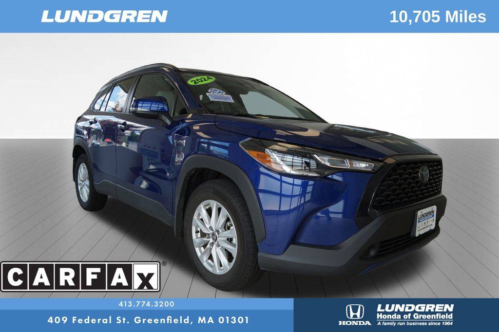 2024 Toyota Corolla Cross LE — SUV — 10,705 mi — Greenfield, MA