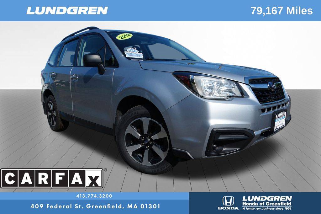 2018 Subaru Forester 2.5i — SUV — 79,167 mi — Greenfield, MA