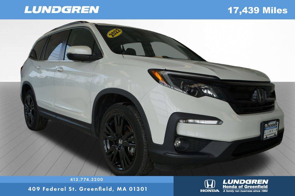 2022 Honda Pilot Special Edition — SUV — 17,439 mi — Greenfield, MA