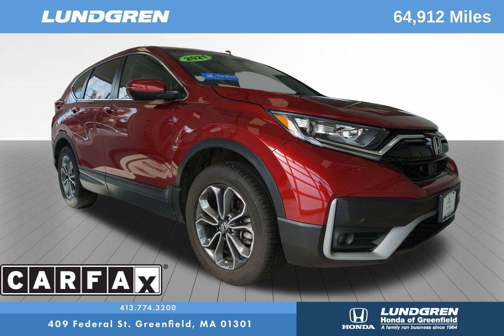 2021 Honda CR-V EX — SUV — 64,912 mi — Greenfield, MA