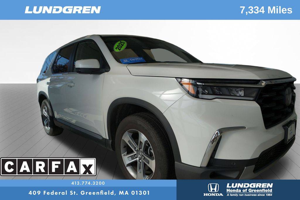 2025 Honda Pilot EX-L — SUV — 7,332 mi — Greenfield, MA