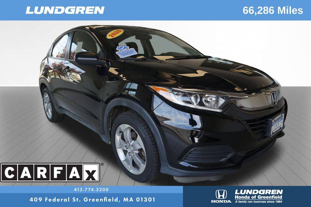 2019 Honda HR-V LX — SUV — 66,286 mi — Greenfield, MA