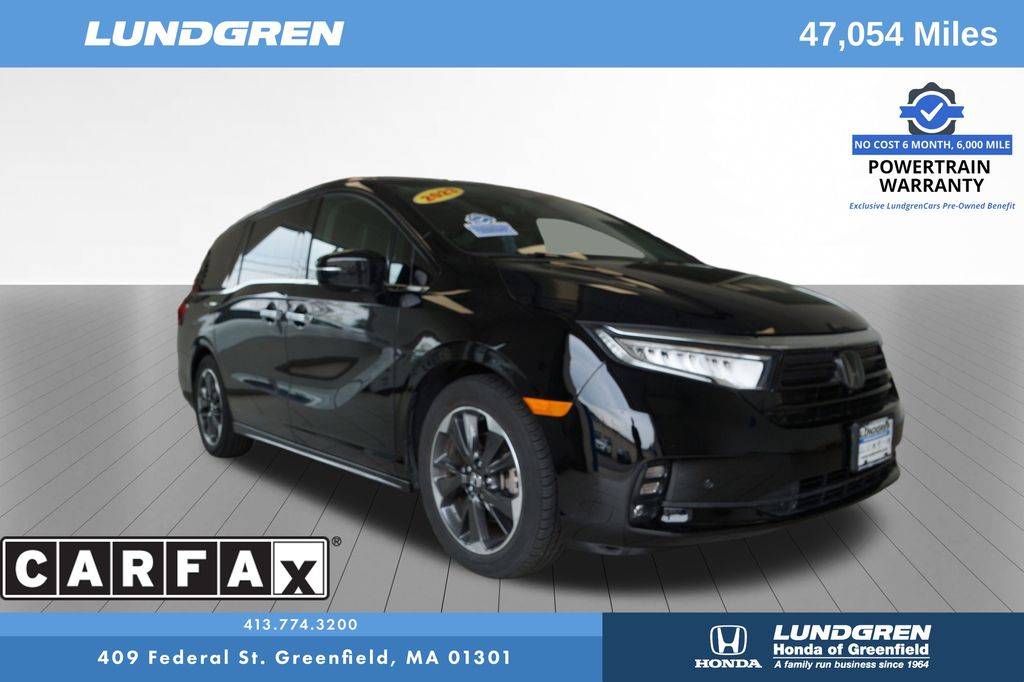 2023 Honda Odyssey Elite — Minivan — 47,054 mi — Greenfield, MA